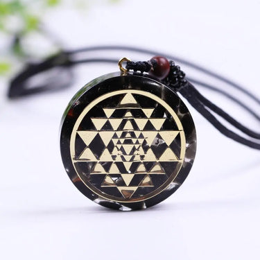 Black Obsidian Orgone Protection Necklace-Your Soul Place